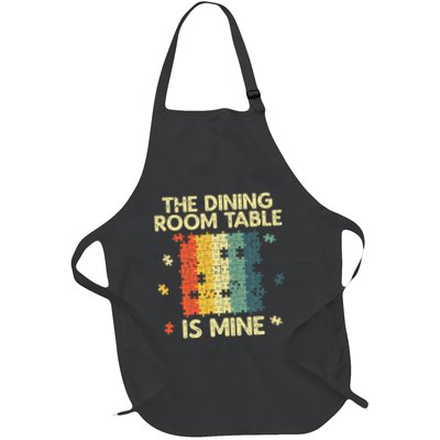 Funny Puzzle Design For Jigsaw Puzzle Lover Apron