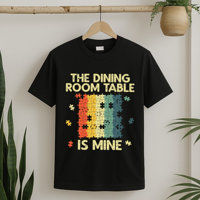 Funny Puzzle Design For Jigsaw Puzzle Lover T-Shirt