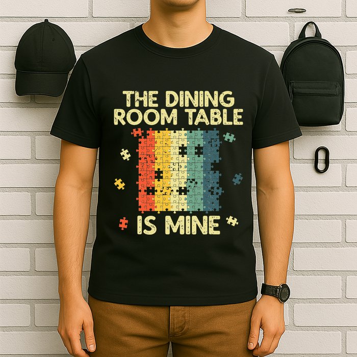 Funny Puzzle Design For Jigsaw Puzzle Lover T-Shirt
