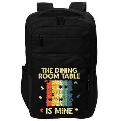 Funny Puzzle Design For Jigsaw Puzzle Lover Impact Tech Backpack