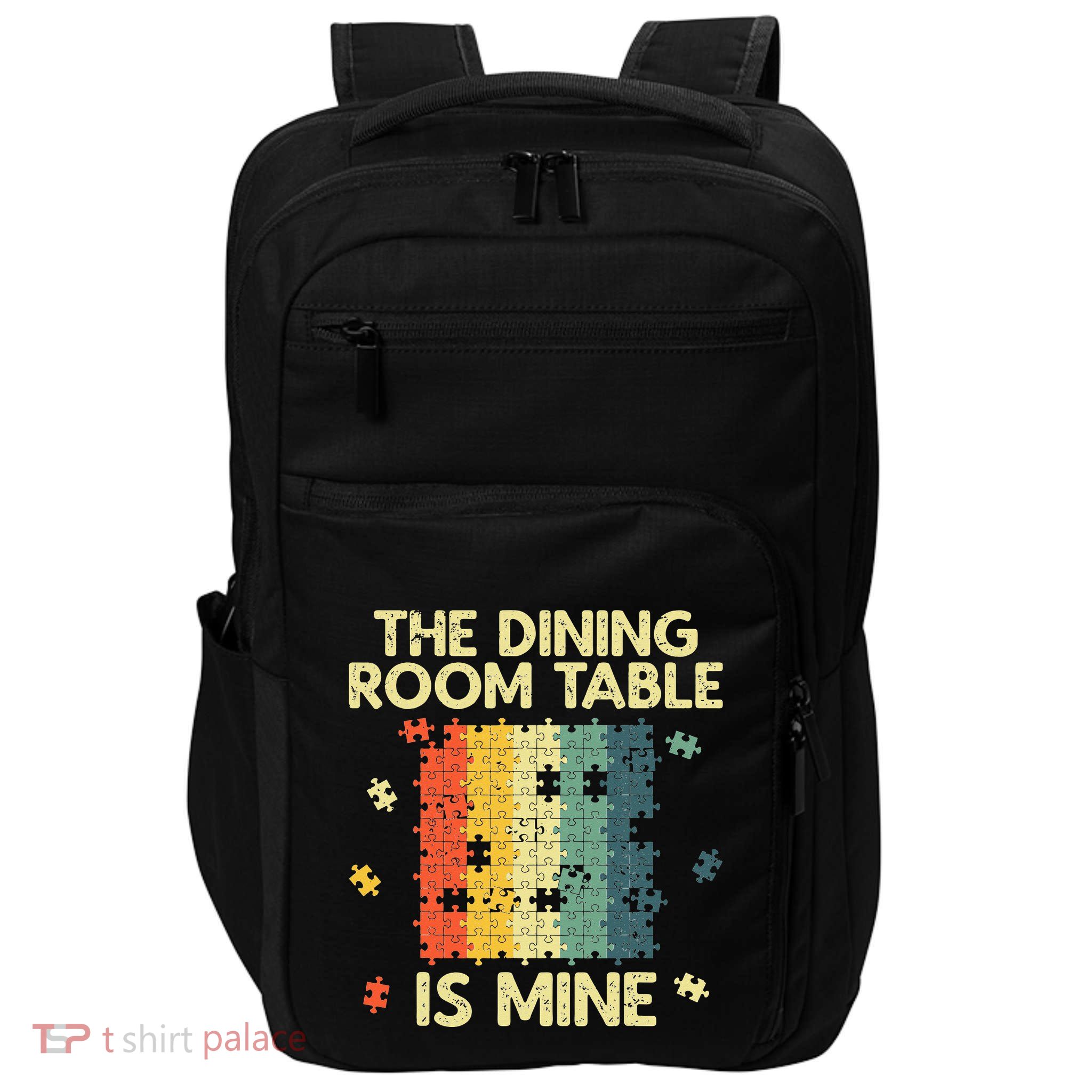Funny Puzzle Design For Jigsaw Puzzle Lover Impact Tech Backpack