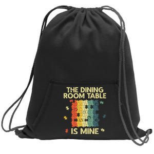 Funny Puzzle Design For Jigsaw Puzzle Lover Sweatshirt Cinch Pack Bag