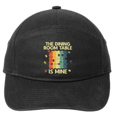 Funny Puzzle Design For Jigsaw Puzzle Lover 7-Panel Snapback Hat