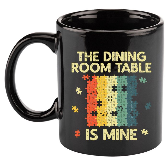 Funny Puzzle Design For Jigsaw Puzzle Lover 11oz C Handle Ceramic Mug
