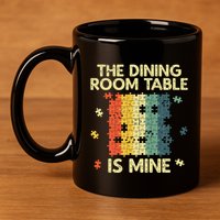 Funny Puzzle Design For Jigsaw Puzzle Lover 11oz C Handle Ceramic Mug