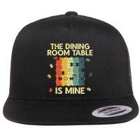 Funny Puzzle Design For Jigsaw Puzzle Lover Flatbill Hat