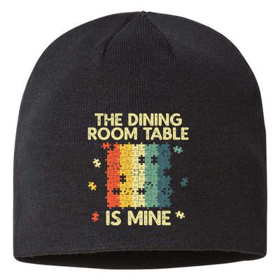 Funny Puzzle Design For Jigsaw Puzzle Lover Sustainable Beanie