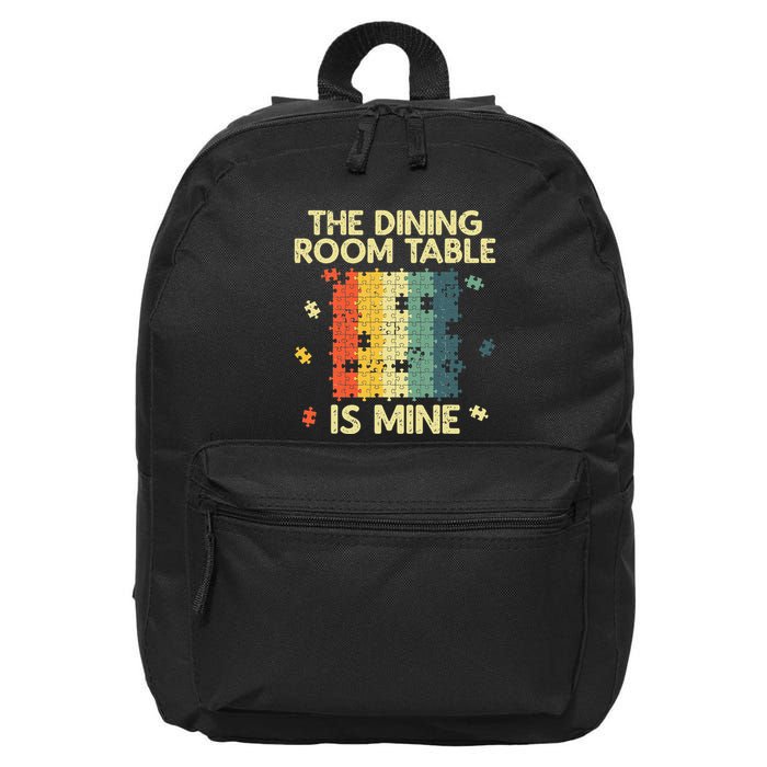 Funny Puzzle Design For Jigsaw Puzzle Lover 16 in Basic Backpack
