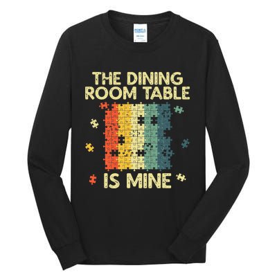 Funny Puzzle Design For Jigsaw Puzzle Lover Tall Long Sleeve T-Shirt