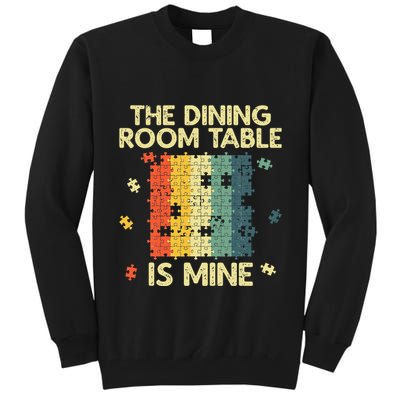 Funny Puzzle Design For Jigsaw Puzzle Lover Tall Sweatshirt