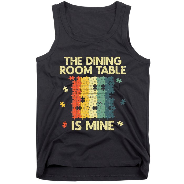Funny Puzzle Design For Jigsaw Puzzle Lover Tank Top