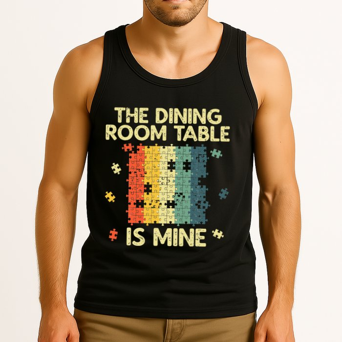 Funny Puzzle Design For Jigsaw Puzzle Lover Tank Top
