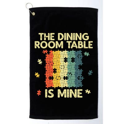 Funny Puzzle Design For Jigsaw Puzzle Lover Golf Towel