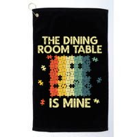 Funny Puzzle Design For Jigsaw Puzzle Lover Golf Towel