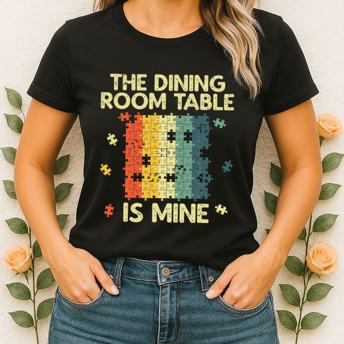 Funny Puzzle Design For Jigsaw Puzzle Lover Womens T-Shirt