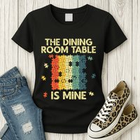 Funny Puzzle Design For Jigsaw Puzzle Lover Womens T-Shirt