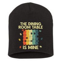 Funny Puzzle Design For Jigsaw Puzzle Lover Short Acrylic Beanie
