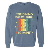 Funny Puzzle Design For Jigsaw Puzzle Lover Garment-Dyed Sweatshirt