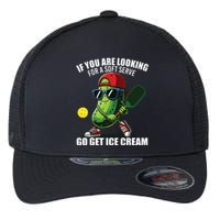 Funny Pickleball Design Funny Pickle Pickleball Lover Flexfit Unipanel Trucker Cap