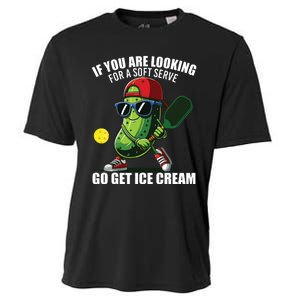 Funny Pickleball Design Funny Pickle Pickleball Lover Cooling Performance Crew T-Shirt