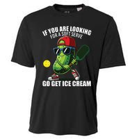 Funny Pickleball Design Funny Pickle Pickleball Lover Cooling Performance Crew T-Shirt