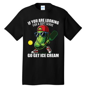 Funny Pickleball Design Funny Pickle Pickleball Lover Tall T-Shirt