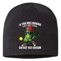 Funny Pickleball Design Funny Pickle Pickleball Lover Sustainable Beanie