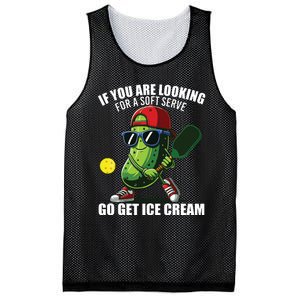 Funny Pickleball Design Funny Pickle Pickleball Lover Mesh Reversible Basketball Jersey Tank