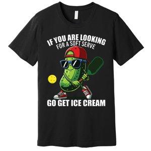 Funny Pickleball Design Funny Pickle Pickleball Lover Premium T-Shirt