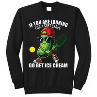 Funny Pickleball Design Funny Pickle Pickleball Lover Tall Sweatshirt