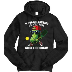 Funny Pickleball Design Funny Pickle Pickleball Lover Tie Dye Hoodie