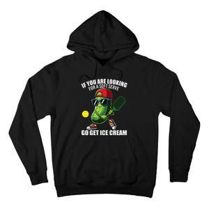 Funny Pickleball Design Funny Pickle Pickleball Lover Tall Hoodie