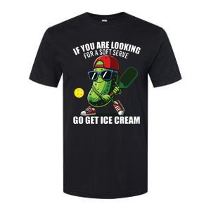 Funny Pickleball Design Funny Pickle Pickleball Lover Softstyle CVC T-Shirt