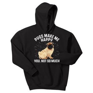 Funny Pug Design For Men Women Puppy Pet Dog Breed Pug Lover Kids Hoodie