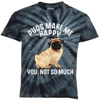 Funny Pug Design For Men Women Puppy Pet Dog Breed Pug Lover Kids Tie-Dye T-Shirt