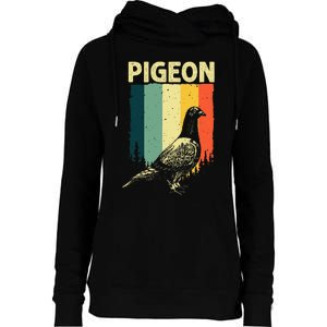 Funny Pigeon Design For Men Women Pigeon Costume Bird Lovers Womens Funnel Neck Pullover Hood