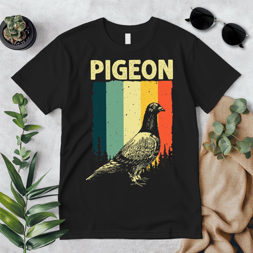 Funny Pigeon Design For Men Women Pigeon Costume Bird Lovers Premium T-Shirt