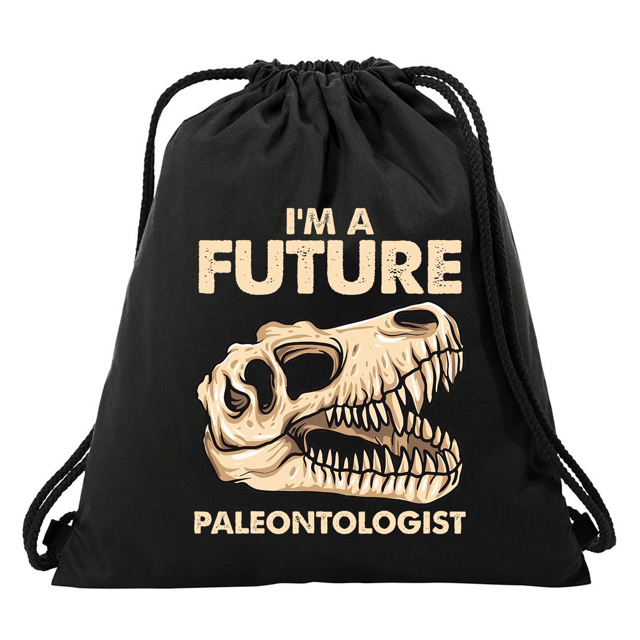 Future Paleontologist Dinosaur Costume  Drawstring Bag