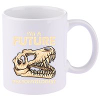 Future Paleontologist Dinosaur Costume  11oz C Handle Ceramic Mug