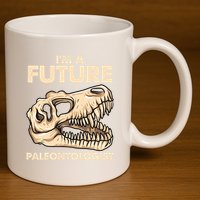 Future Paleontologist Dinosaur Costume  11oz C Handle Ceramic Mug