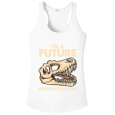 Future Paleontologist Dinosaur Costume  Ladies PosiCharge Competitor Racerback Tank