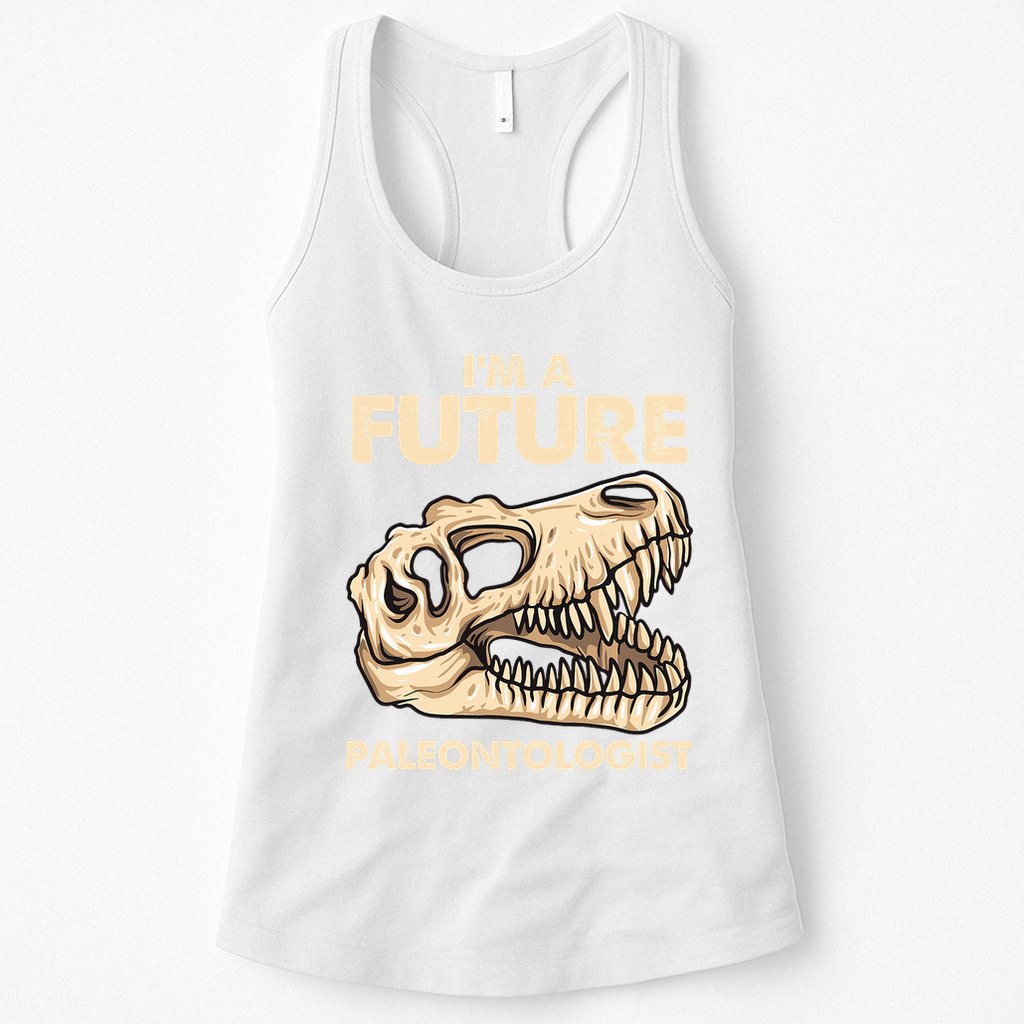 Future Paleontologist Dinosaur Costume  Womens Tank Top