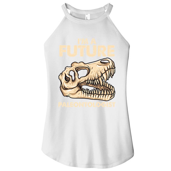 Future Paleontologist Dinosaur Costume  Women's Perfect Tri Rocker Tank