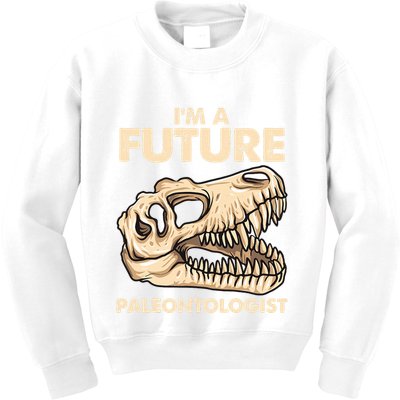 Future Paleontologist Dinosaur Costume  Kids Sweatshirt