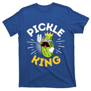 Funny Pickle Dad King Vegetable Fathers' Day Gardener Lover Gift T-Shirt