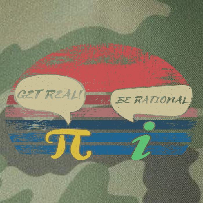 Funny Pi Day March 14th Quote I Get Real Be Rational Gift Legacy Tie Dye Trucker Hat