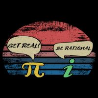 Funny Pi Day March 14th Quote I Get Real Be Rational Gift Impact Tech Backpack