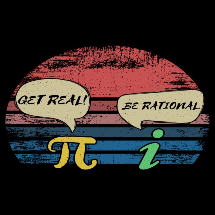 Funny Pi Day March 14th Quote I Get Real Be Rational Gift Impact Tech Backpack