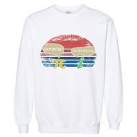 Funny Pi Day March 14th Quote I Get Real Be Rational Gift Garment-Dyed Sweatshirt
