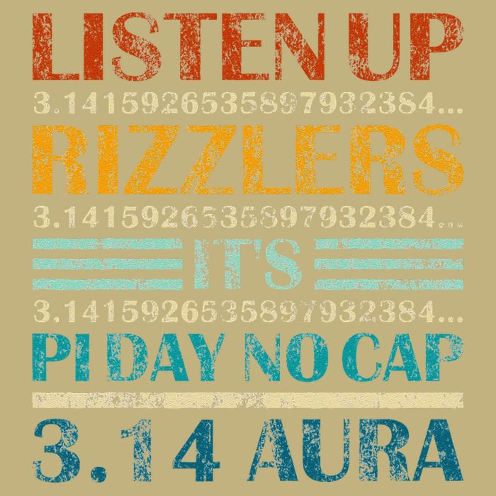 Funny Pi Day Listen Up Rizzlers Its Pi Day 3 Button